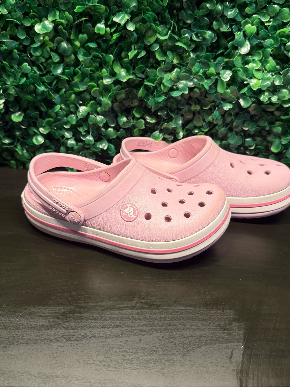 CROCS Kids' Classic Clog in Light Pink